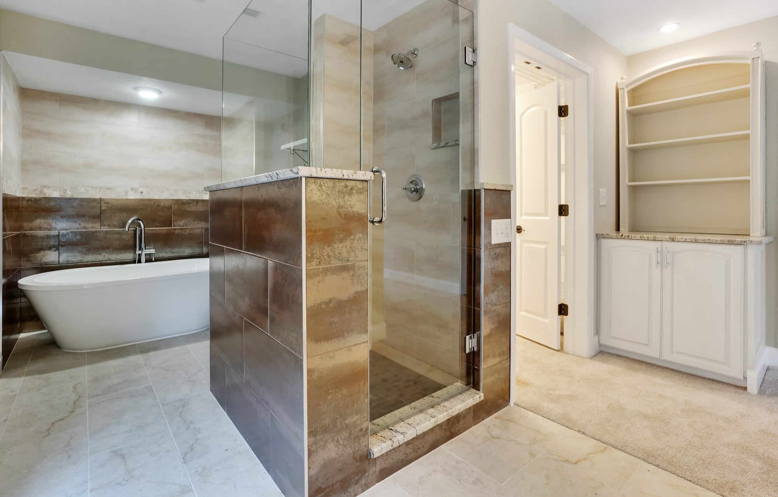 Largo bathroom remodel by Down Under Construction Services