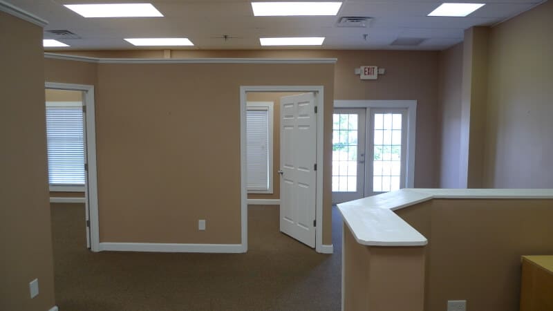 Professional commercial office build-out in Tampa Bay