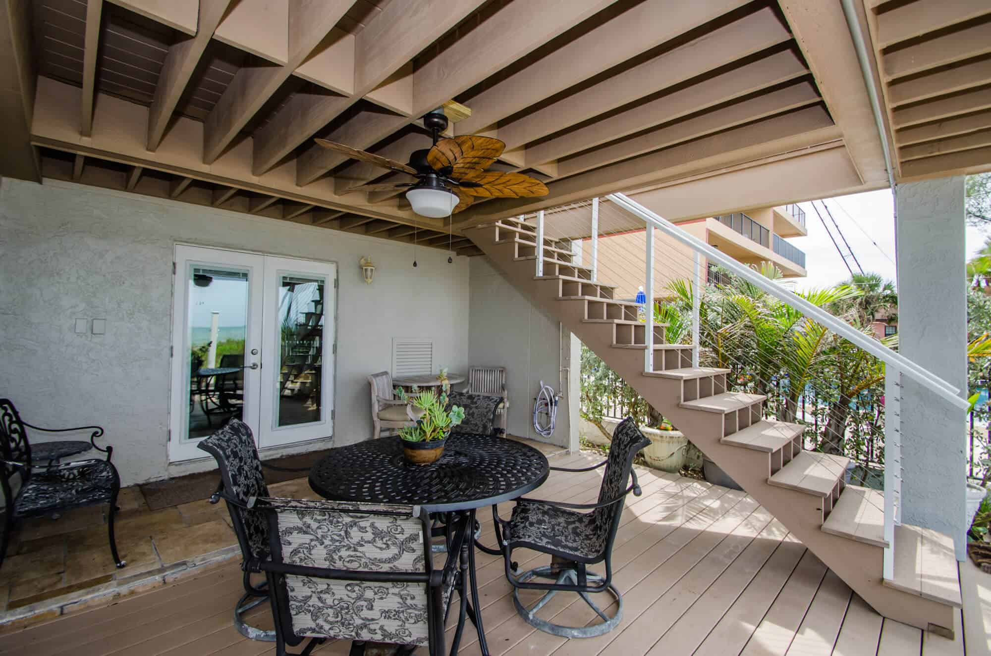 HOA construction contractors completing property maintenance work