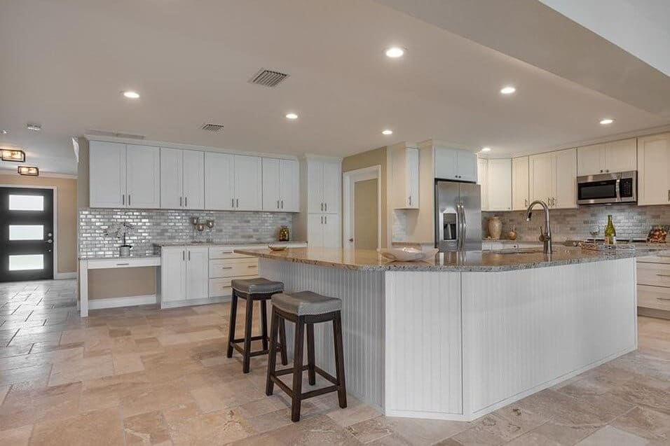 Kitchen remodeling project by Down Under Construction