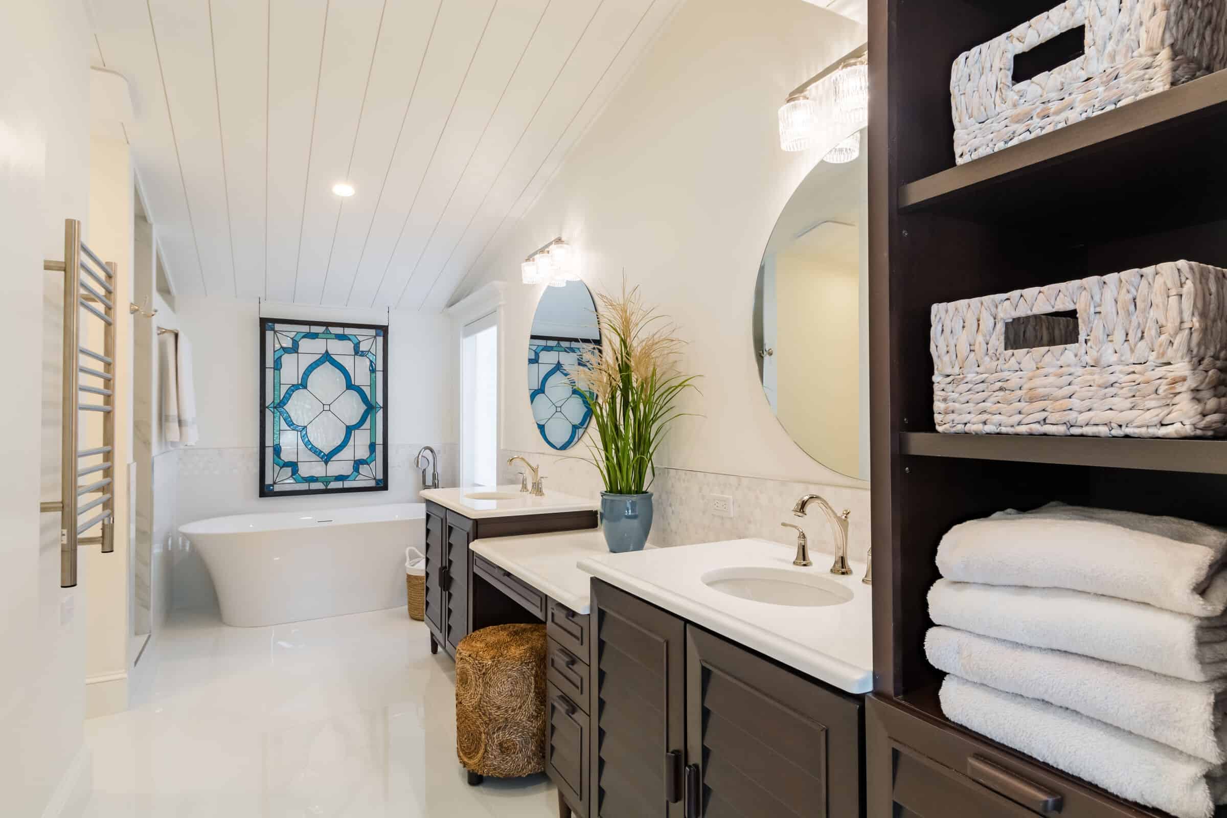 Tampa bathroom remodeling project by Down Under Construction Services