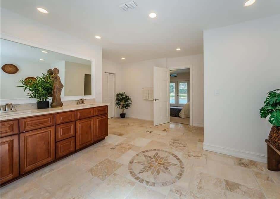 Completed Tampa bathroom remodeling project