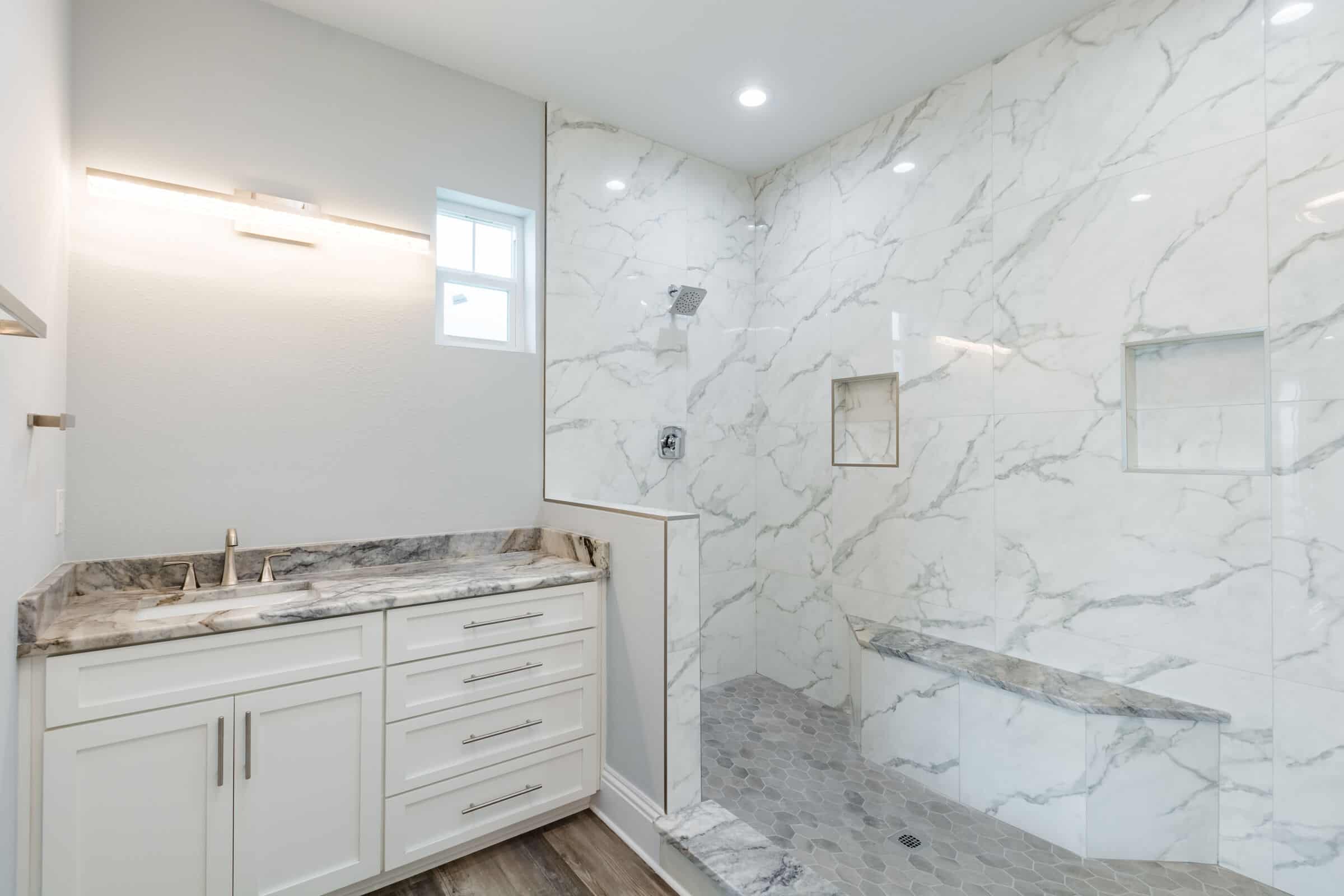 Mediterranean style bathroom remodeling in Indian Rocks Beach Florida