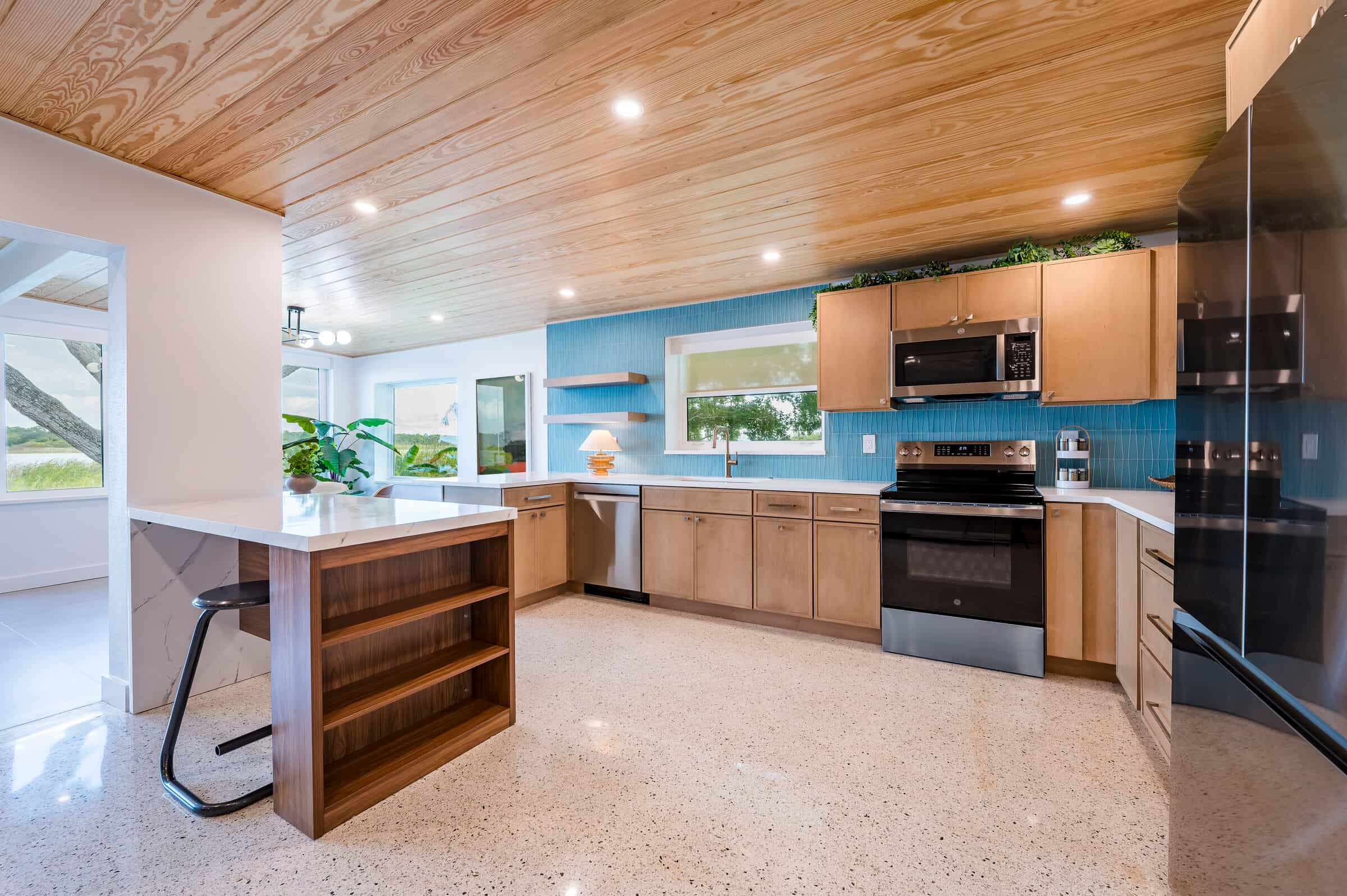 Kitchen countertops and cabinetry