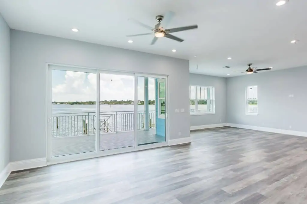 Home Builder in Indian Rocks Beach interior view when walking into house