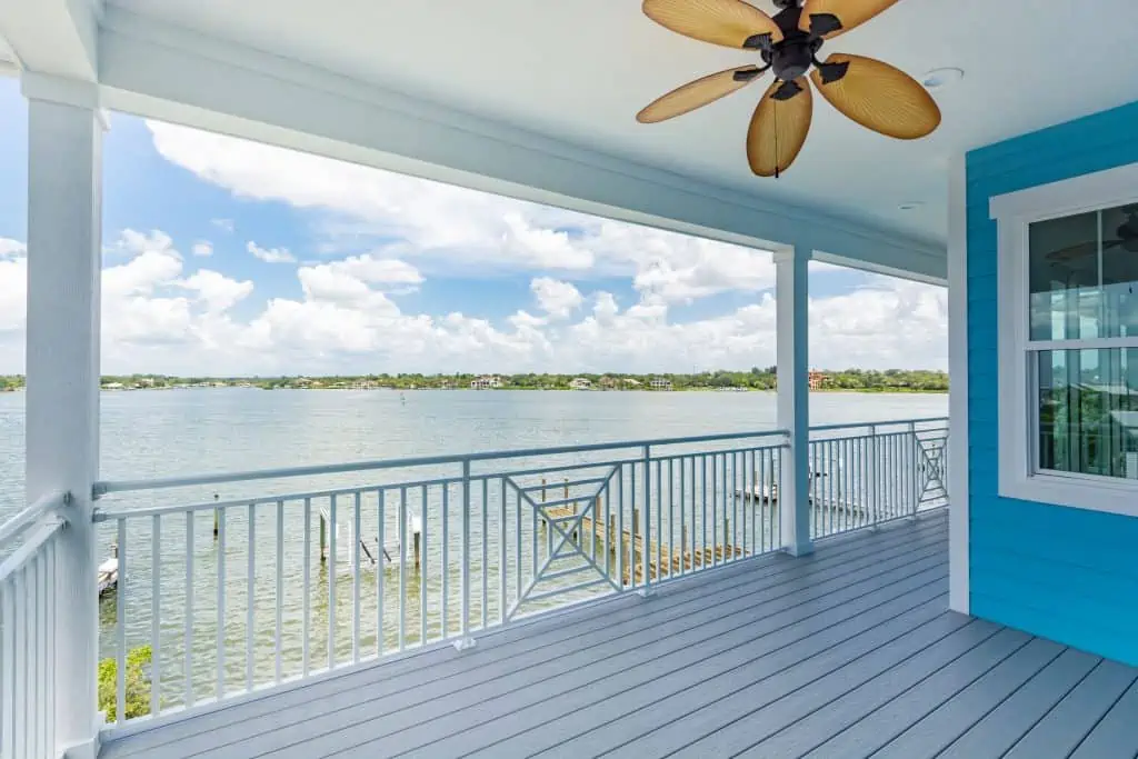 Home Builder in Indian Rocks Beach with patio view