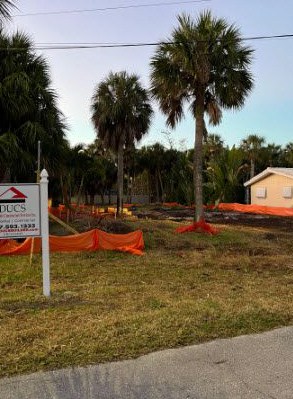 Clearwater Beach Home Builder prepared for survey